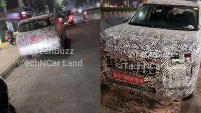 Spy Pics: MG PHEV SUV Based On Wuling Starlight 560 Spotted Testing