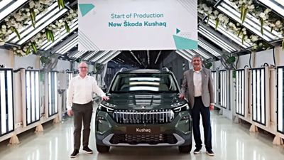Skoda Kushaq Facelift Production Begins Ahead Of Launch - Deliveries From March