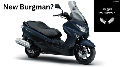Suzuki Drops New Teaser – Updated Burgman or a More Powerful Scooter?