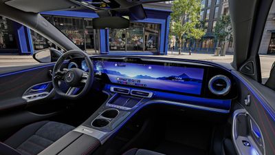Mercedes-Benz Reveals C-Class EV Interior With 39.1-Inch Hyperscreen Ahead Of April 20 Debut