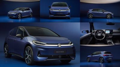 Volkswagen ID.3 Neo Debuts With Redesigned Face, Upgraded Cabin & 630km Range