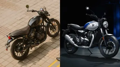 350cc மார்க்கெட்டில் மல்லுக்கட்டும் Triumph Speed T4 Vs Royal Enfield Hunter: எது பெஸ்ட்?