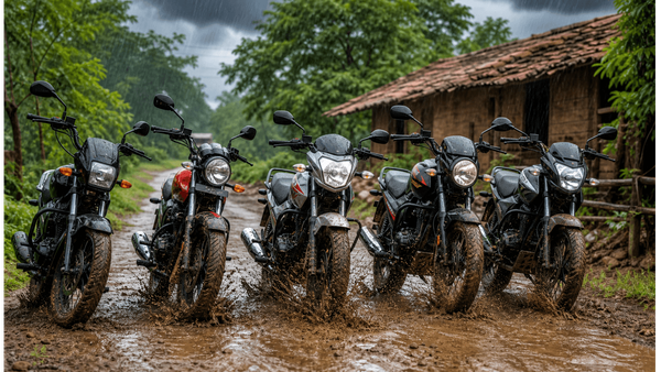 मानसून की बारिश में कीचड़ भरे रास्तों पर भी नहीं रुकेंगी ये 5 दमदार बाइक्स, माइलेज और कीमत जानकर हैरान रह जाएंगे!