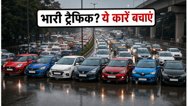 दिल्ली की बारिश और ट्रैफिक में फंसी है गाड़ी? ये 6 ऑटोमैटिक कारें बचाएंगी आपका पेट्रोल और पैसा