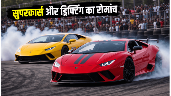 पुणे में 'ड्रिफ्ट जैम' का आगाज़: सुपरकार्स और प्रोफेशनल ड्रिफ्टिंग का रोमांच देखने के लिए हो जाएं तैयार