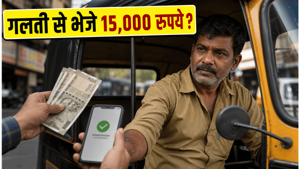 मुंबई में ऑटो वाले को गलती से भेजे 15,000 रुपये, फिर जो हुआ वो दिल जीत लेगा