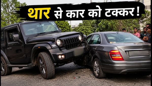 फरीदाबाद में रजत दलाल का 'थार' ड्रामा: पार्किंग विवाद में दूसरी कार को मारी टक्कर, वीडियो वायरल