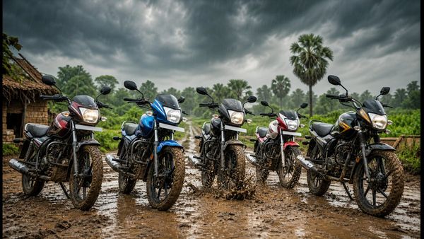 बारिश में कीचड़ से नहीं डरेंगी ये 5 बाइक्स: माइलेज और मजबूती में नंबर-1, गांव-देहात के लिए बेस्ट