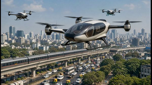 दिल्ली ड्रोन एक्सपो: क्या सच में उड़ने वाली हैं फ्लाइंग कारें? जानें 2027 का सच