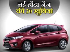तस्‍वीरों में देखिये नई होंडा जैज से जुड़ी 20 बेहतरीन बातें 