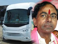 तेलंगाना के सीएम की 5 करोड़ की बुलेट प्रूफ बस देख दंग रह जायेंगे
