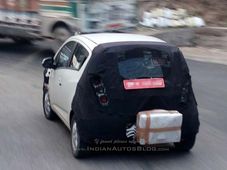 2017 शेव्रोले बीट एक बार फिर से कैमरे में हुई कैद, इस बार रियर लुक का डिटेल भी आया सामने