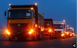 BharatBenz ने बीएस -4 की अगुवाई करते हुए सड़कों पर उतारी 1,000 से भी अधिक ट्रक