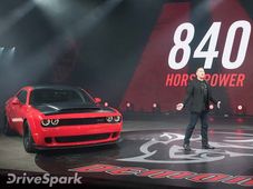 सामने आई 840 हार्स पॉवर वाली डॉज चैलेंजर SRT Demon 