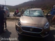 Photos: लॉन्चिंग के पहले दुर्घटनाग्रस्त हुई New Maruti Dzire, निकला 