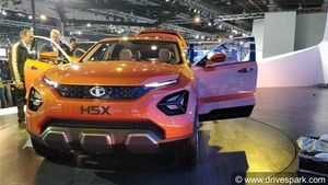 ऑटो एक्सपो 2018: टाटा मोटर्स ने अपनी फ्यूचर कॉसेप्ट एसयूवी कार H5X का अनावरण किया 