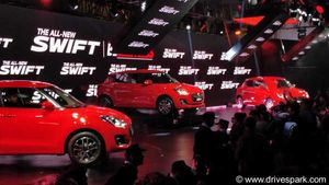 गुजरात प्लांट से 2018 मारुति स्विफ्ट का एक्सपोर्ट शुरू