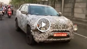 लॉन्च होने से पहले टाटा H5X को किया गया स्पॉट - देखें विडियो