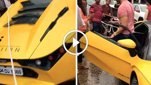 भोपाल में 70 लाख रुपए की कार से उठाया कचरा और बॉलीवुड हस्तीयों को भी दिया इसका चैलेेंज