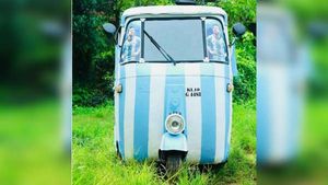 FIFA World Cup 2018 के रंग में रंगी Kerla की ये गाड़ियां - देखें तस्वीरें