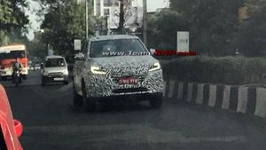 MG RX5 SUV टेस्टिंग के दौरान भारत में हुई स्पॉट - जल्द हो सकती है लॉन्च