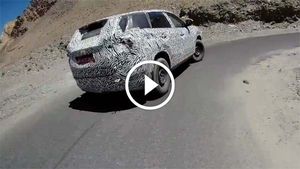 हिमालय की खुबसूरत वादियों और खतरनाक रास्तों पर Tata H5X SUV की टेस्टिंग - विडियो