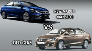 नई Maruti Ciaz 2018 और पुरानी सियाज में क्या है अंतर?