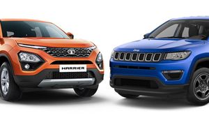 टाटा हैरियर अप्रैल में भी रही टॉप पर, जीप कम्पास व महिंद्रा XUV500 को दिया मात