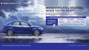 मारुति सुजुकी दे रही फ्री में कार चेकअप का मौका, 20 जुलाई तक चलेगा मानूसन सर्विस कैंप