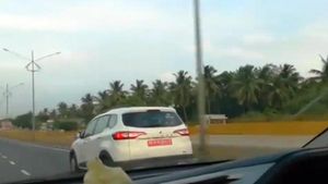 टेस्टिंग के दौरान 130 की स्पीड से भागती दिखी नई रेनॉल्ट ट्राइबर, जल्द होगी पेश