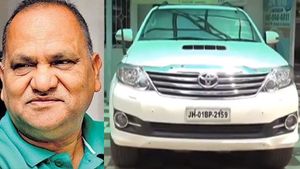 परिवहन मंत्री की फॉर्च्यूनर ने तोड़ा ट्रैफिक सिग्नल, पुलिस ने काटा चालान