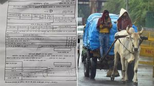 अब बैल-गाड़ी पर लगा हजार रुपयें का ट्रैफिक फाइन, जानिये क्या है यह अजीबोगरीब मामला