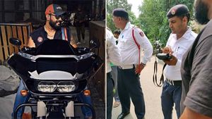 अब बाइक में म्यूजिक चलाने पर ट्रैफिक पुलिस ने काटा चालान, जानिये क्या है नियम