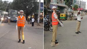 अब ट्रैफिक नियम तोड़ने से रोकेंगे पुतले, बेंगलुरु पुलिस ने शुरु की अनोखी पहल