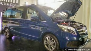 मर्सिडीज वी क्लास एलिट भारत में हुआ लॉन्च, बनी देश की सबसे महंगी एमपीवी