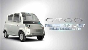 महिंद्रा एटम इलेक्ट्रिक क्वाड्रिसाइकिल टेस्टिंग के दौरान आई नजर, देखें तस्वीरें