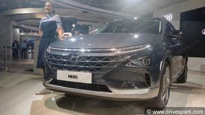 हुंडई नेक्सो हाइड्रोजन फ्यूल सेल कार ऑटो एक्सपो 2020 में हुई पेश, देखें तस्वीरें