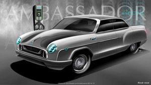 New Hindustan Ambassador EV Renders: यह इलेक्ट्रिक एम्बेसडर नहीं है किसी लग्जरी कार से कम