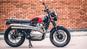 Royal Enfield Interceptor 650 Modification: देखें रॉयल एनफील्ड इंटरसेप्टर 650 का स्क्रैम्बलर लुक