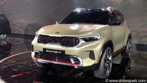 Kia Sonet Production Model Spied: किया सॉनेट प्रोडक्शन मॉडल आई नजर, देखें