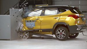 Kia Seltos US Spec Crash Test: किया सेल्टोस को अमेरिकी क्रैश टेस्ट मे मिली टाॅप रेटिंग, जानें