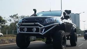 इस मॉडिफाई इसुजु वी-मैक्स पर लगा 48,000 रुपये का फाइन, जानें क्यों