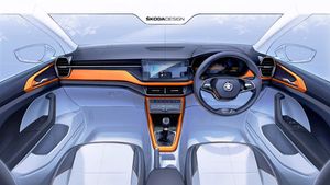 Skoda Kushaq Interior Sketch Released: स्कोडा कुशाक के इंटीरियर का आधिकारिक स्केच जारी, जल्द लॉन्च