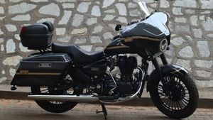 RE Thunderbird Modification: रॉयल एनफील्ड थंडरबर्ड को हार्ले-डेविडसन सीवीओ की तरह किया मॉडिफाई