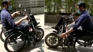इलेक्ट्रिक व्हील चेयर के इनोवेशन से हुए प्रभावित हुए आनंद महिंद्रा, की मदद की पेशकश