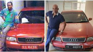 सनथ जयसूर्या ने शेयर की 27 साल पुरानी अपनी कार की फोटो, सोशल मीडिया पर वायरल