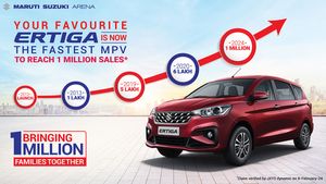 Maruti Suzuki Ertiga ने बनाया नया रिकॉर्ड, पार किया 10 लाख बिक्री का आंकड़ा, Innova को पीछे छोड़ा