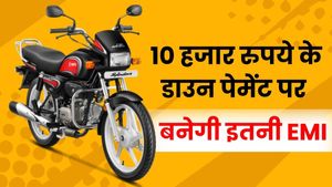 Hero Splendor Plus केवल 10 हजार रुपये में लाएं घर! हर महीने देनी होगी सिर्फ इतनी EMI