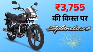 Hero Splendor मात्र 3,755 रुपये की किस्त पर लाएं घर, GST Cut के बाद गिर गई कीमत