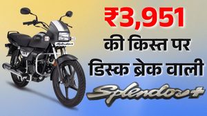 डिस्क ब्रेक वाली Hero Splendor मात्र ₹3,951 की किस्त पर लाएं घर, GST Cut के बाद घट गई कीमत